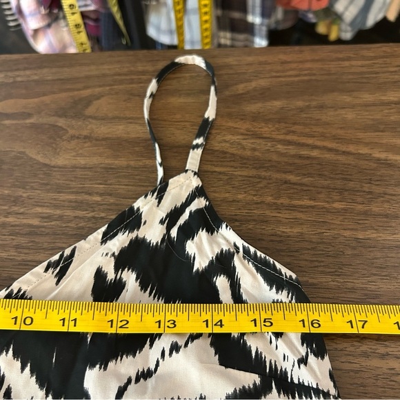 💕 NWT Old navy Black and White Maxi Dress S - Picture 9 of 14